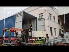 Un conteneur plein de 6 unités de KL360 et de machines à laver sans contact est chargé en Russie!