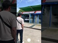 machine à laver les voitures sans contact