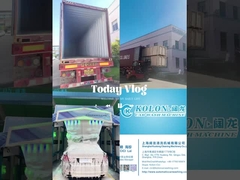 Localisation: Kolon à Shanghai Navire à destination de Taiwan Modèle de la machine: 3 unités de Kolon KL-360plus