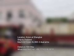 Kolon KL360-2 à double bras, livraison de lave-auto sans contact à la Thaïlande!