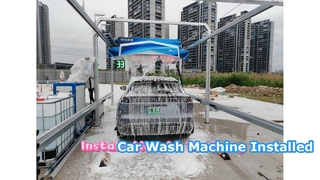 La machine de lavage de voiture KL-360plus de Kolon est maintenant installée dans le Zhejiang !