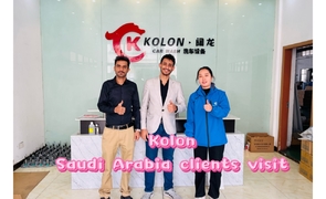 Kolon est ravi d'accueillir nos clients d'Arabie Saoudite dans notre usine aujourd'hui !