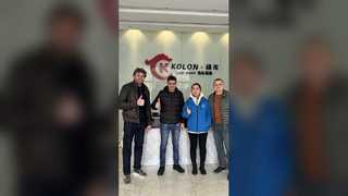 Accueillons chaleureusement nos clients de Moldavie qui viennent visiter notre entreprise !