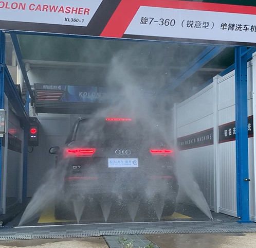 Économie de main-d'œuvre machine à laver automatique sans contact KL360-1 15kw pompe à eau 12kw sèche-air