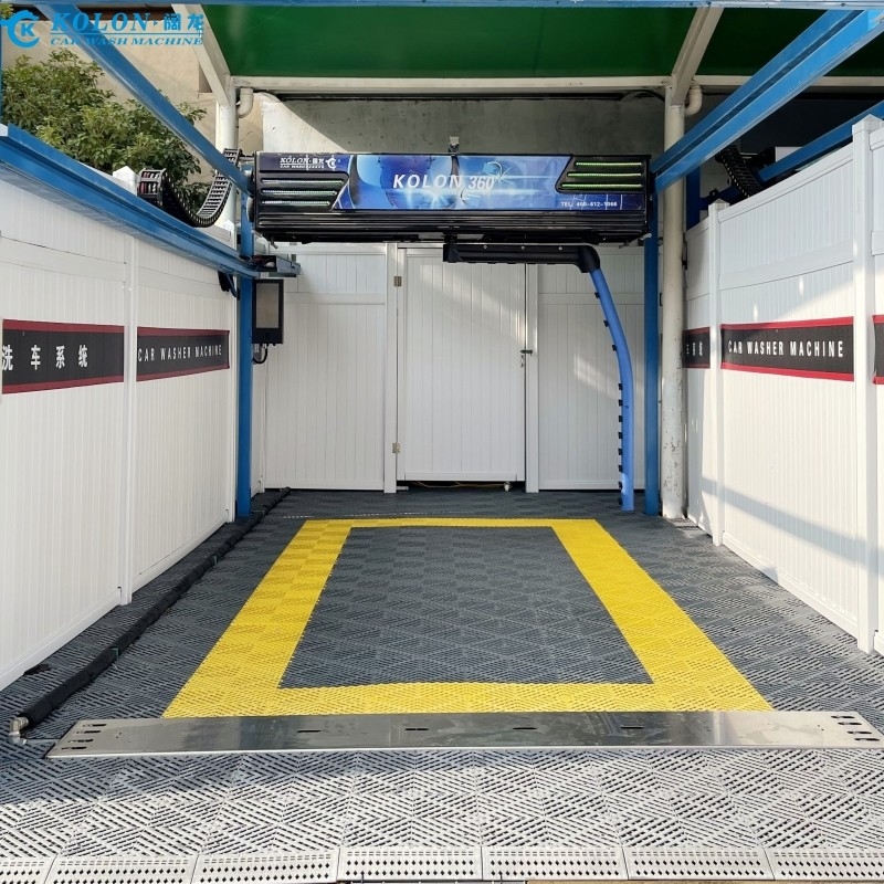 Économie de main-d'œuvre machine à laver automatique sans contact KL360-1 15kw pompe à eau 12kw sèche-air