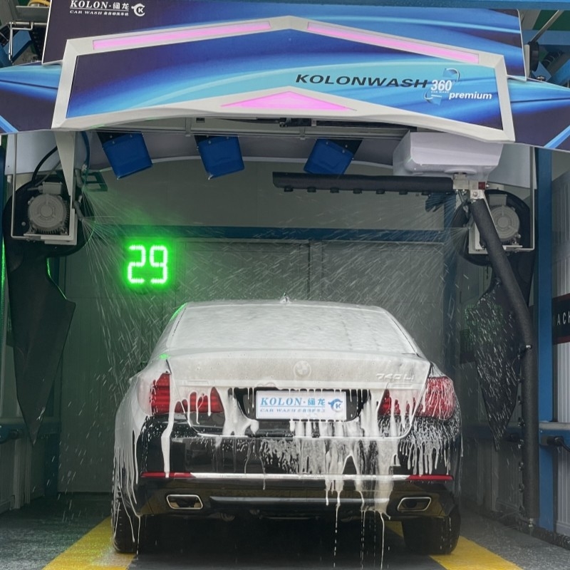 La machine automatique sans contact pour le lavage des voitures KL360 Premium 22kw pompe à eau