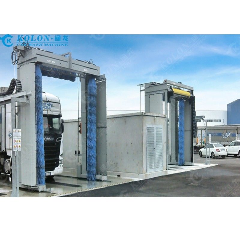 KL-RBUS roule-sur gantry machine à laver automatique de bus galvanisée à chaud certifiée CE