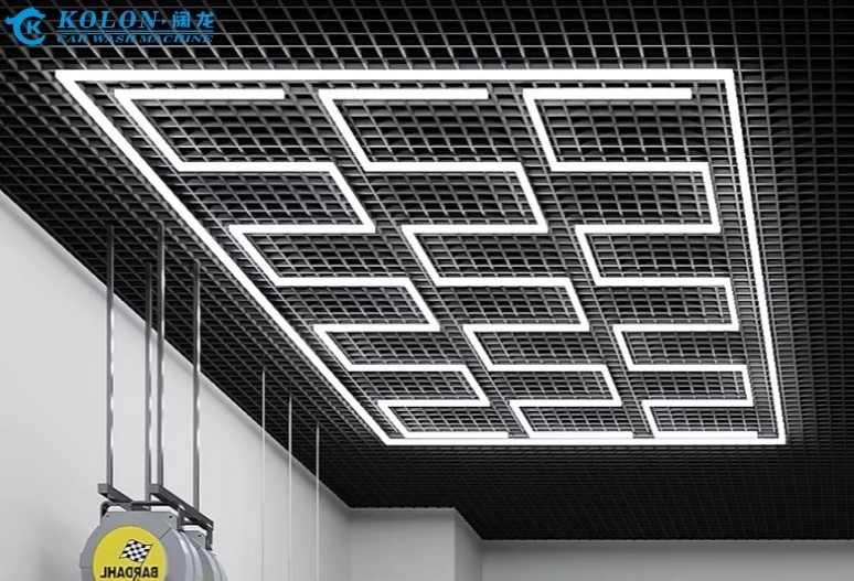 Lumière LED de plafond détaillé pour le salon automobile commercial