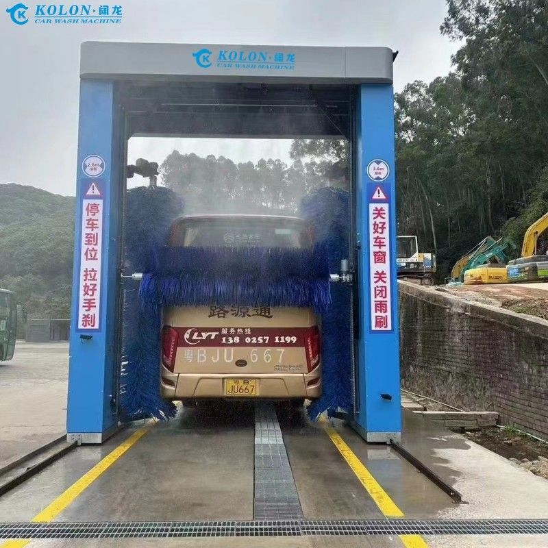 Kolon connaît des résultats de nettoyage inégalés grâce à notre machine à laver de bus de pointe