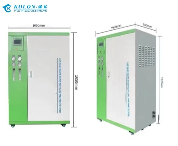 Système de traitement de l'eau en 6 étapes de Kolon Facile à entretenir Système de traitement des eaux usées compact Pour une installation intérieure et extérieure
