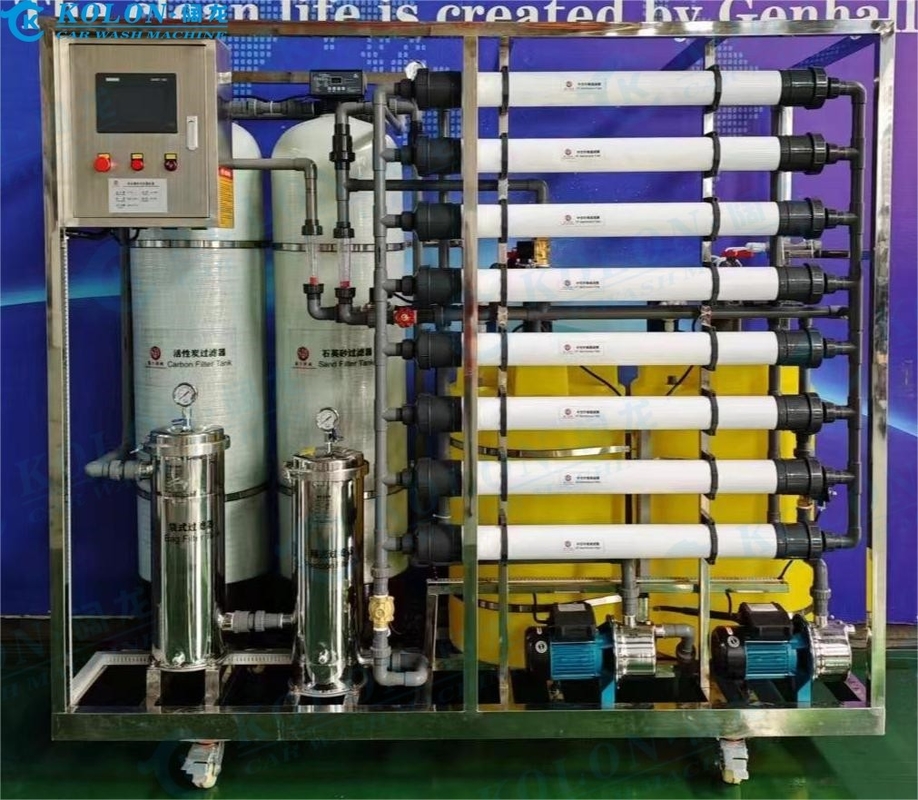 Système d'eau de traitement à 6 étapes de Kolon Système de traitement des eaux usées en acier inoxydable