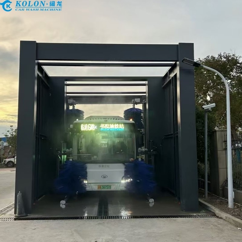 Économie de temps 3-5 minutes par machine de nettoyage de bus de voiture avec une longueur maximale illimitée