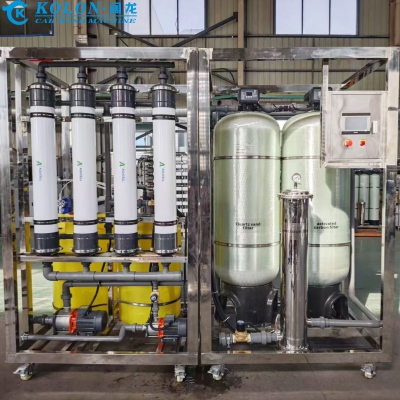Kolon 4 m 3 / H,6 étapes système d'eau de traitement Système de traitement des eaux usées en acier inoxydable