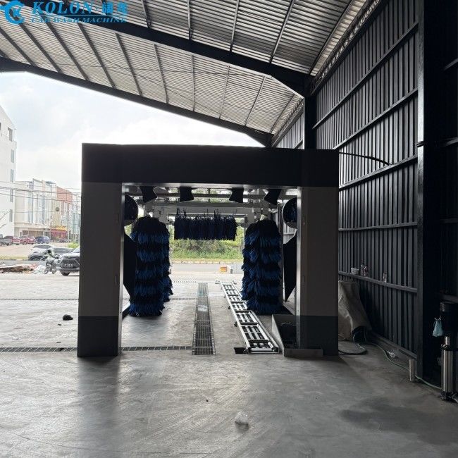 La machine de lavage de voiture innovante et avancée de Kolon pour un nettoyage supérieur et précis
