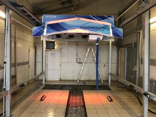 Machine automatique de lavage de voiture à pression sans contact 24,5 kW Puissance réglable Pression d'eau Options de paiement multiples