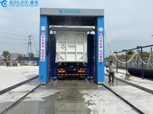 La machine à laver par bus KL-EN1 à économie d'eau avec un temps de lavage de 3-5 minutes et une puissance de 67 kW