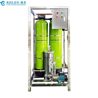 Système de traitement des eaux usées d'argent de Kolon Cadre en acier inoxydable Système de filtration en cinq étapes